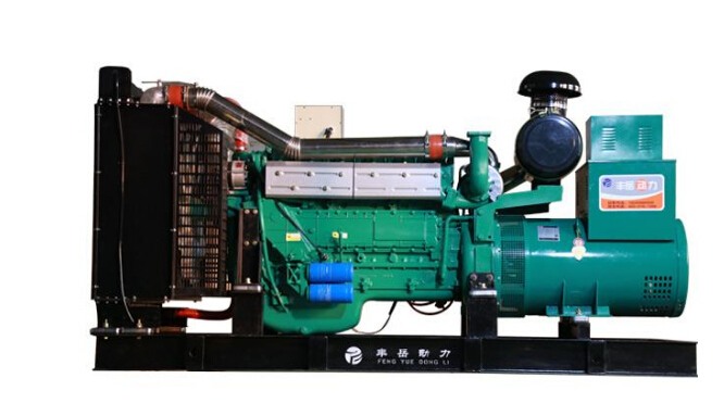 敖汉上柴500kw大型柴油发电机组